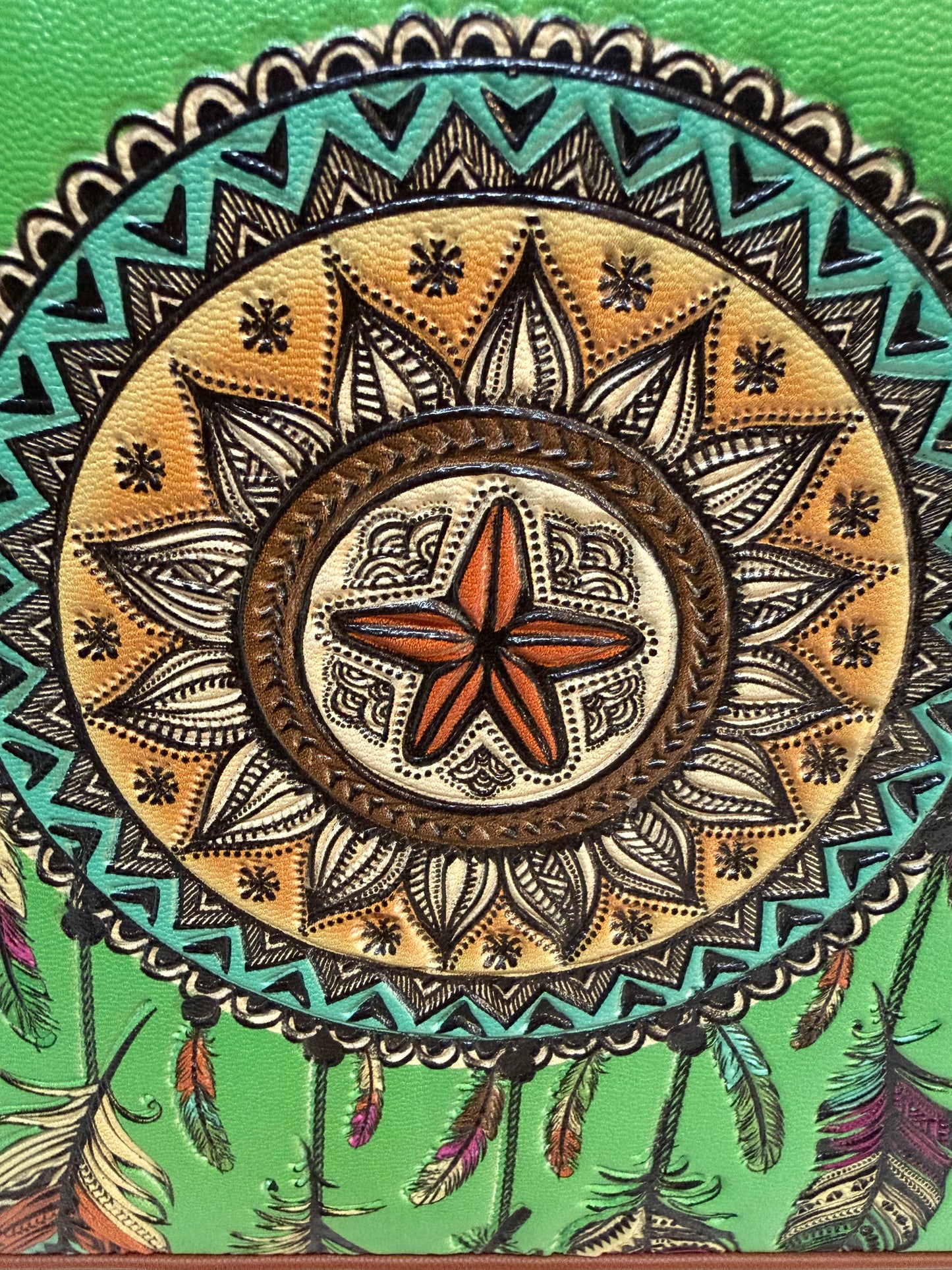 Artesanal Vegan Leather Crossbody