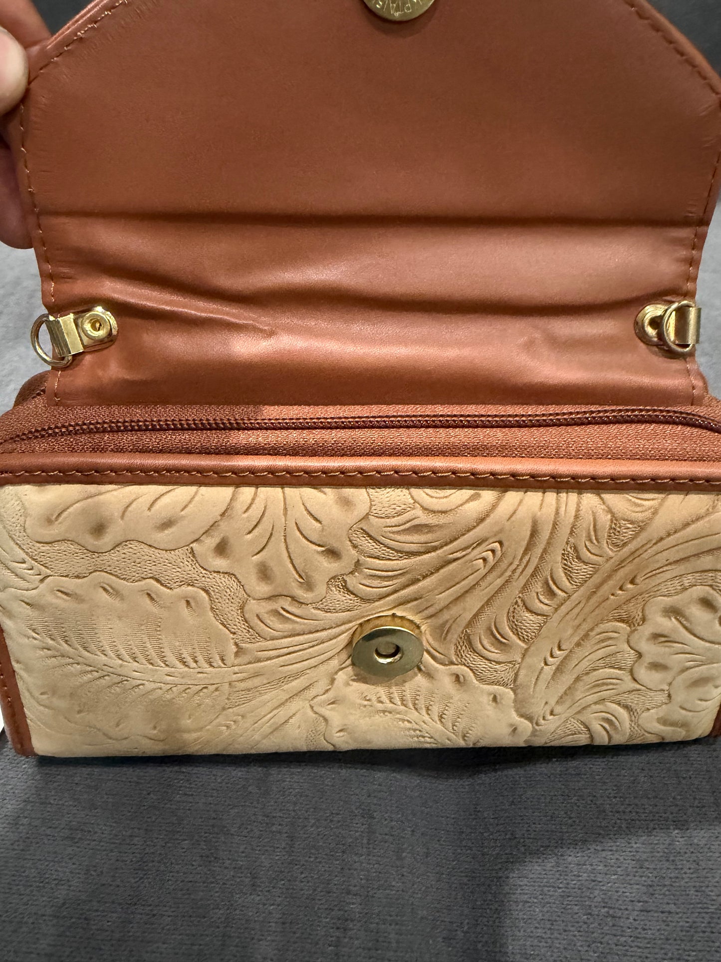 Embossed Leather Wallet