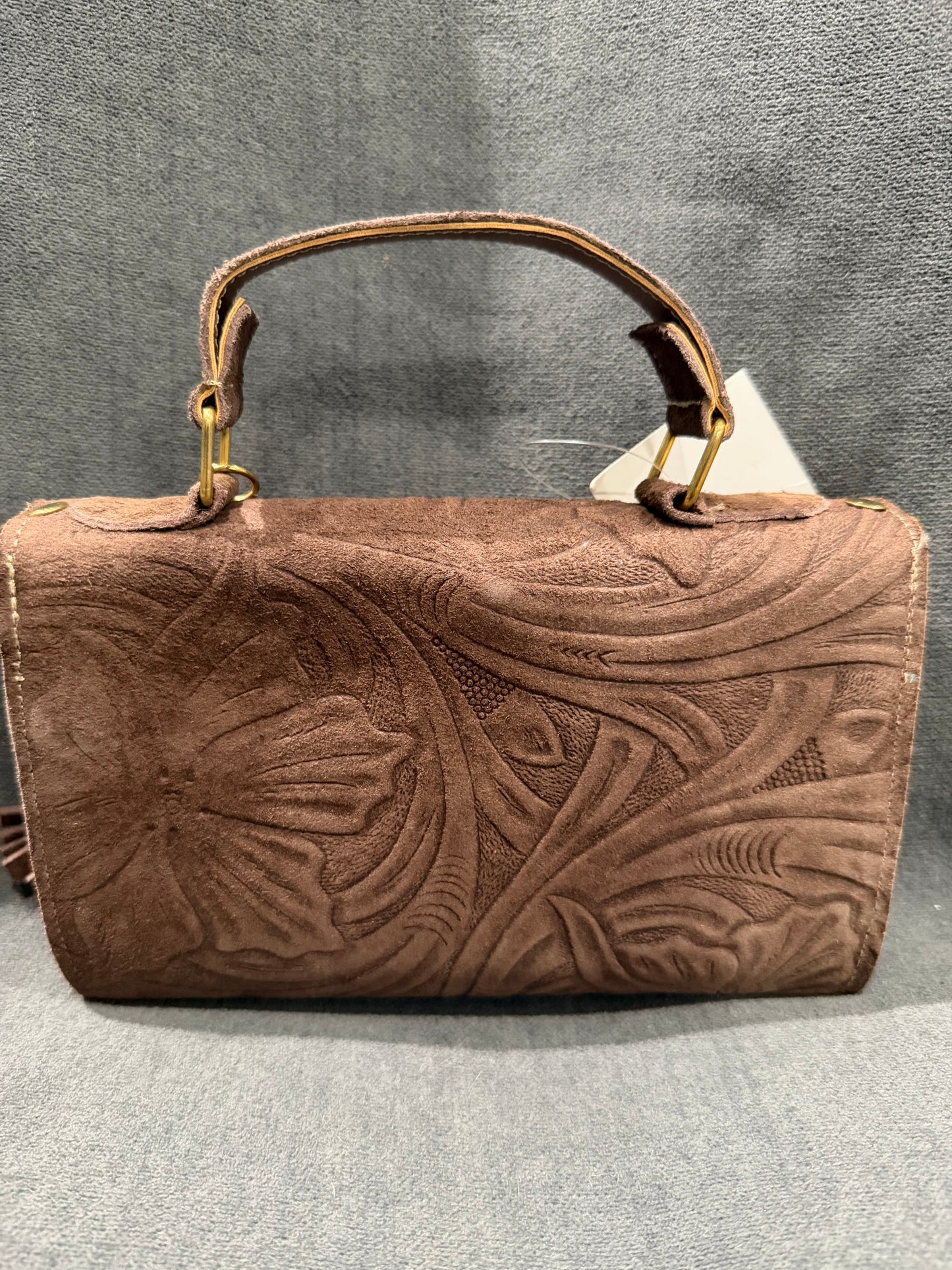 Artisanal Brown Handbag