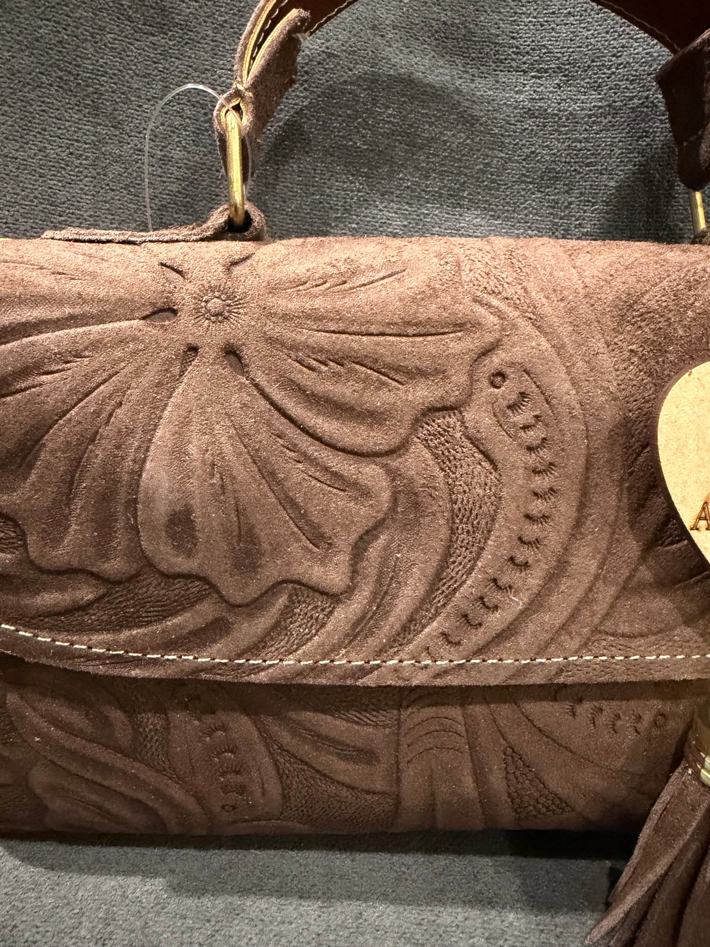 Artisanal Brown Handbag
