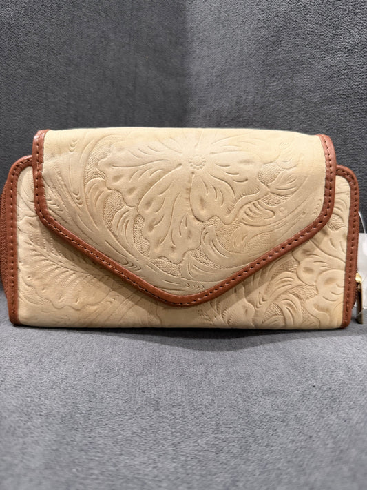Embossed Leather Wallet