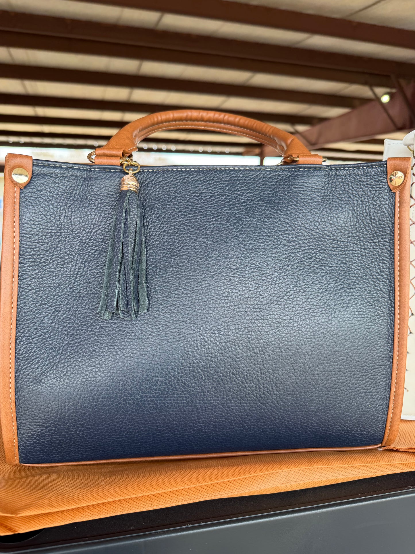 Freda Kahlo Artesanal Leather Handbag