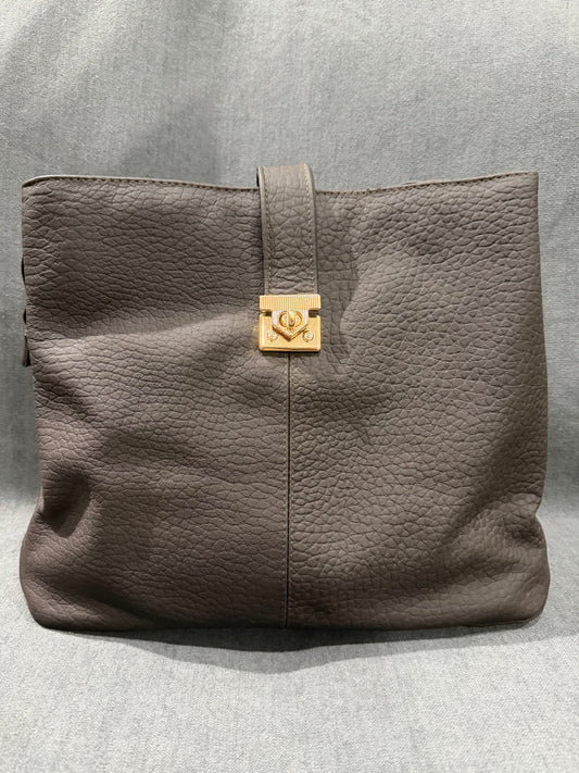 Brown Leather Handbag