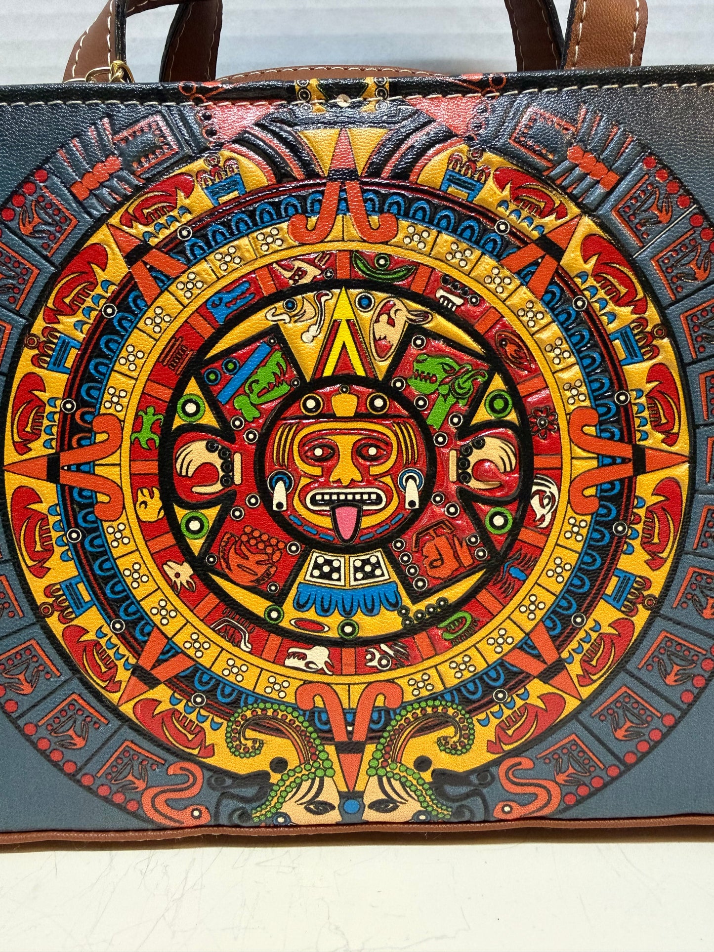 Artesanal Vegan Leather Crossbody