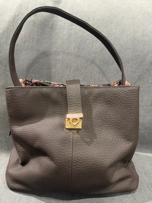 Brown Leather Handbag