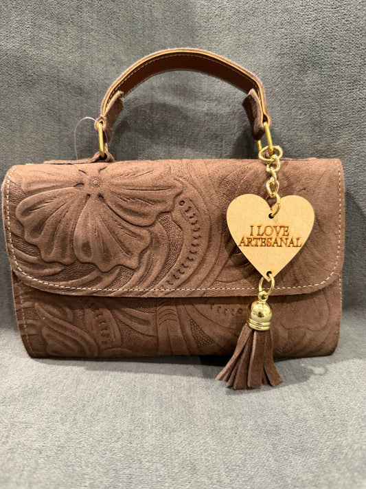 Artisanal Brown Handbag