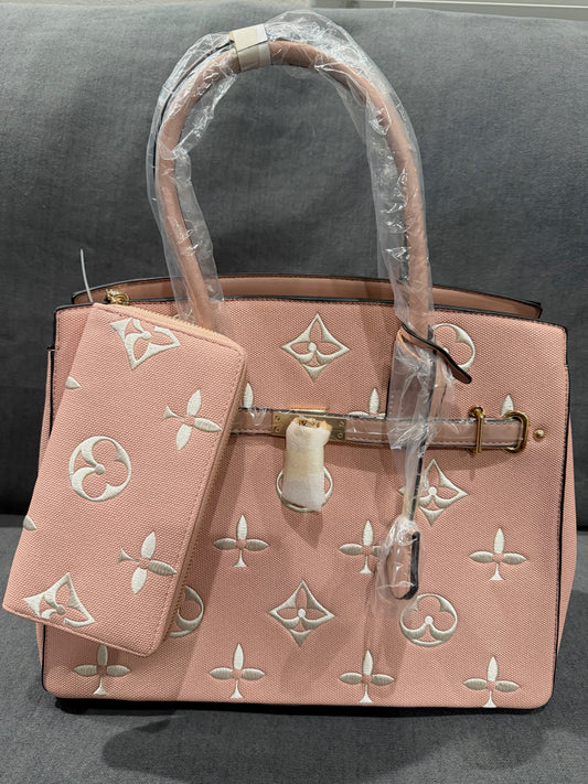 Pink Designer Handbag